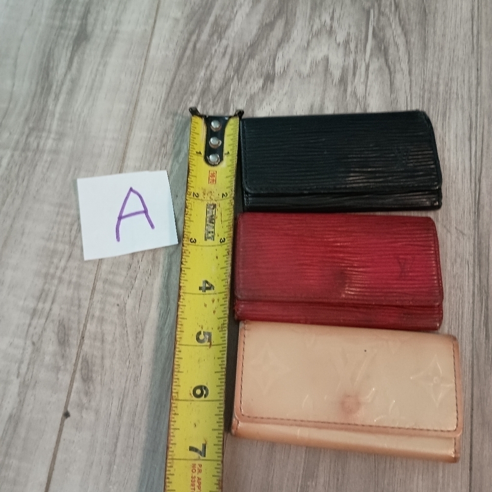Louis Vuitton key cases / wallets Bundle of 3 - Picture 11 of 12